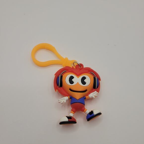 American Heart Association Kids Heart Challenge Move More Character Keychain - Picture 1 of 2